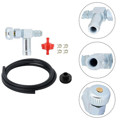 Fuel Shut Off Valve Kit for Lawn Equipment (Easy Install)