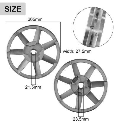 265mm Metal Pulley for Air Compressor Belt Machine