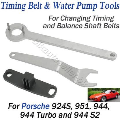 Engine Water Pump Timing Belt Tool Kit for Porsche 924S 944 944 Turbo 951 944 S2 (1982–1991)