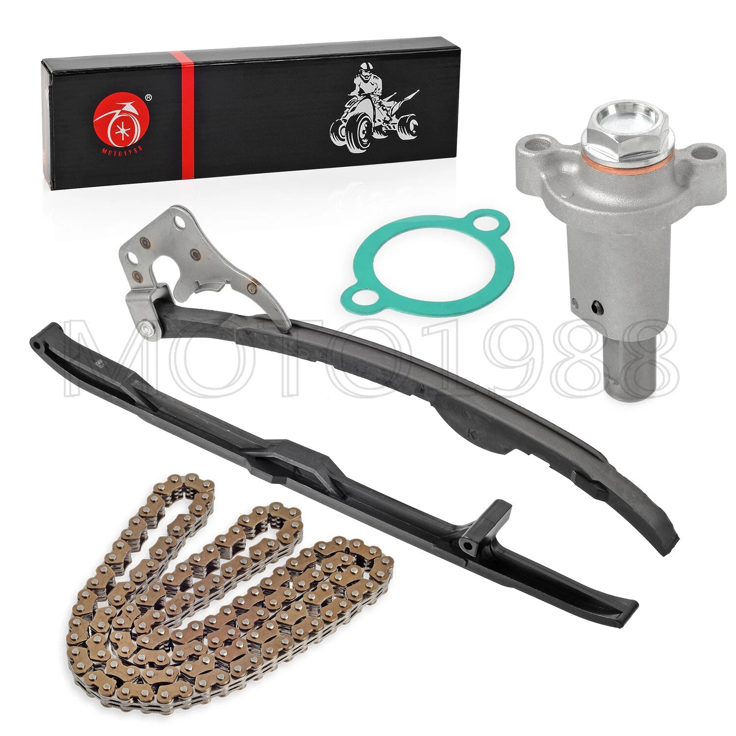Cam Timing Chain + Tensioner Guides for Yamaha Raptor 700 YFM700R (2006–2020)