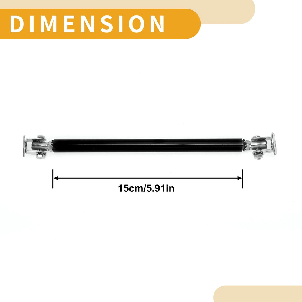2X Adjustable Front Bumper Lip Splitter Strut for