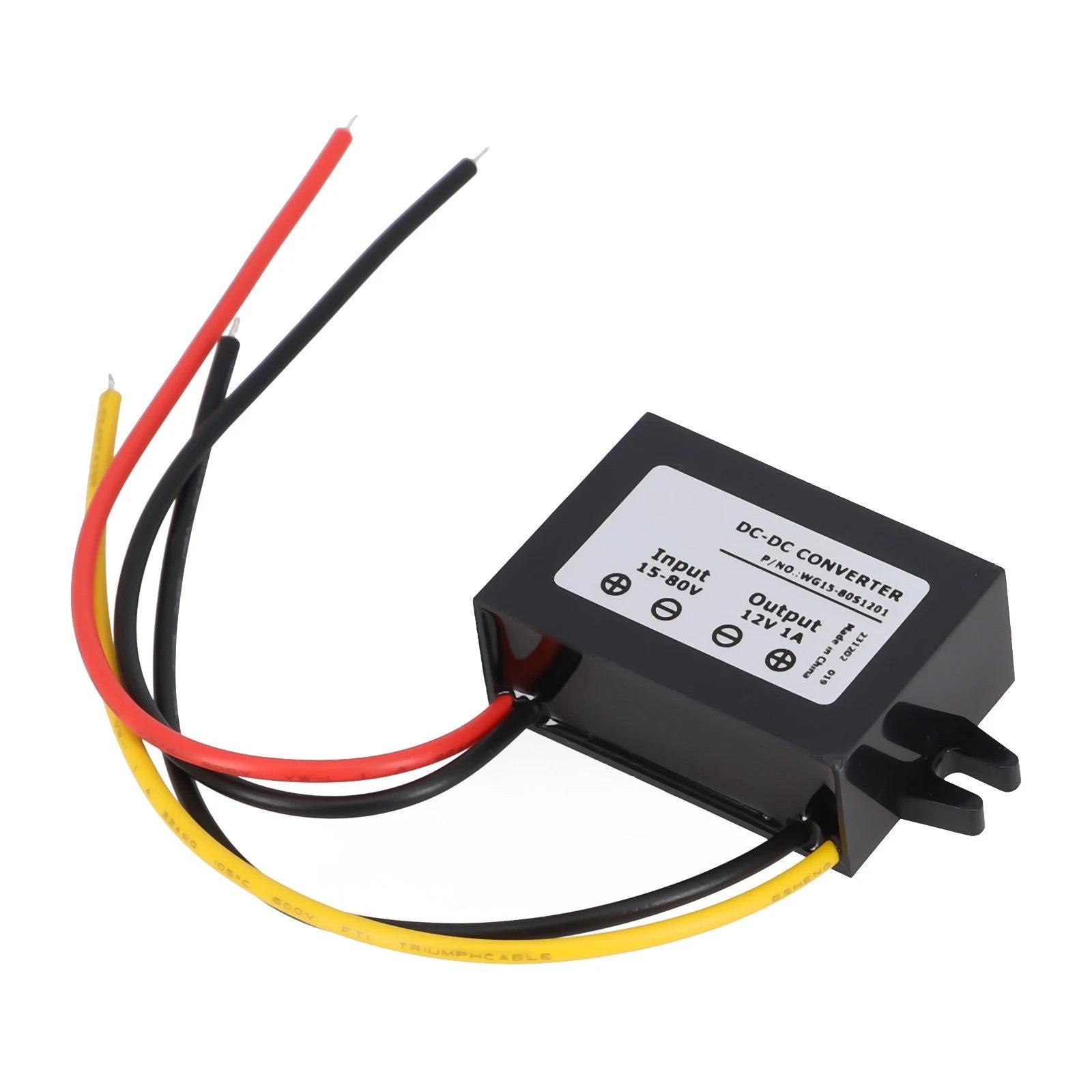 DC 24V/36V/48V/60V to 12V 1A Stepdown Converter for Car (Universal)