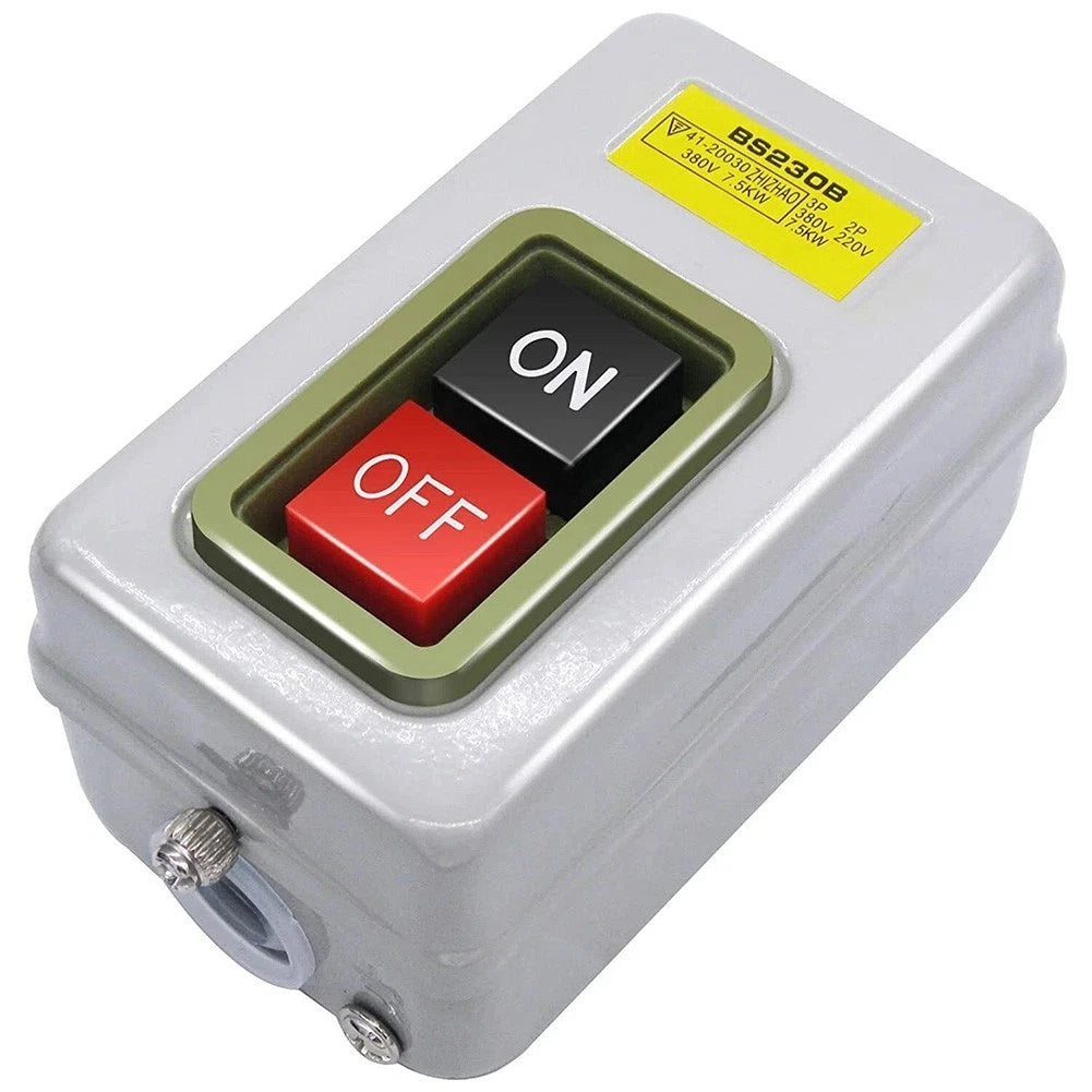 Push Button Switch for Single Phase Use (220V / 380V)