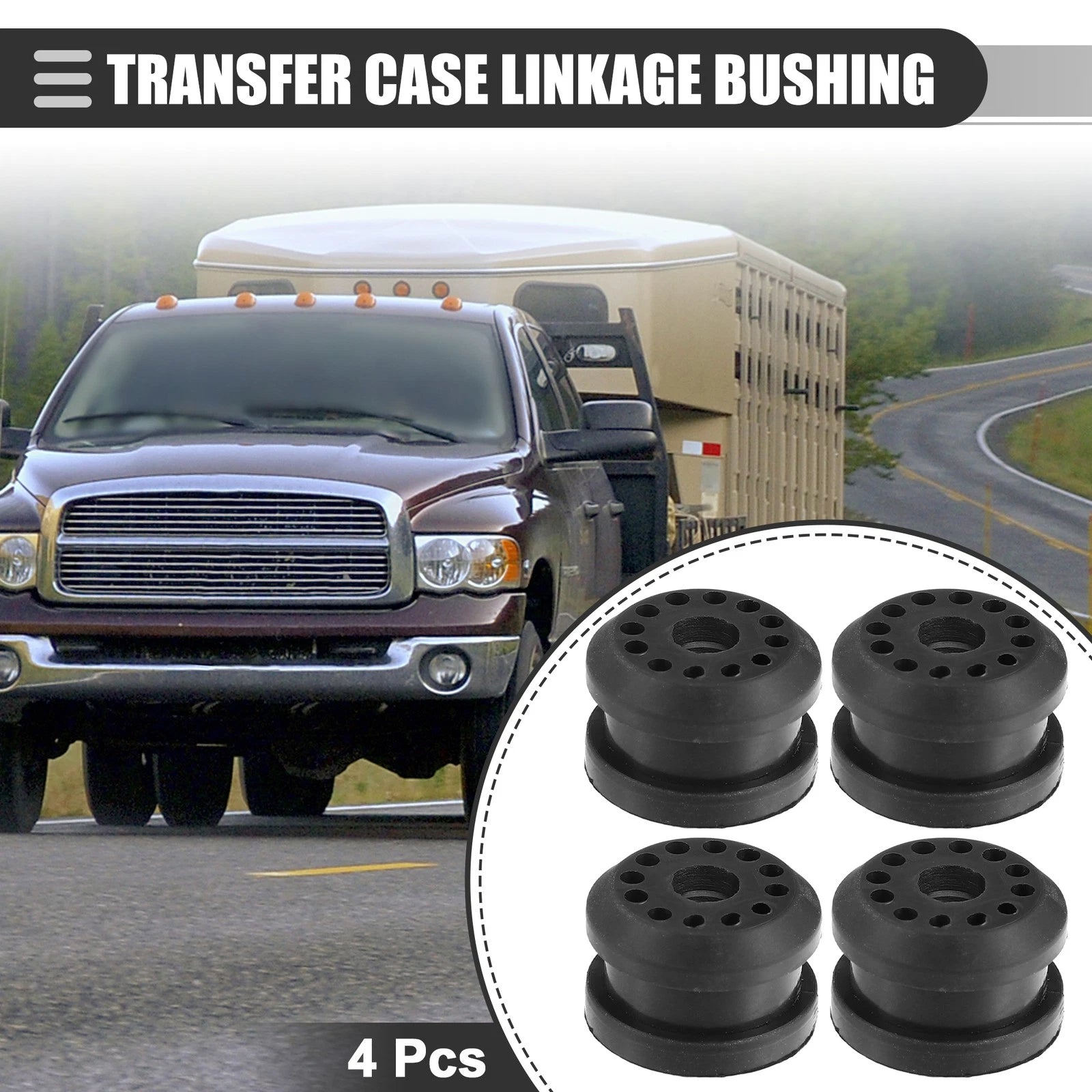 Transfer Case Linkage Bushing Replacement for Dodge Ram (2009–2018) Kit