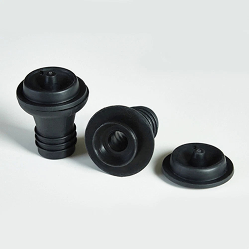 Set of 4 Reusable Silicone Vacuum Bottle Stoppers for Wine