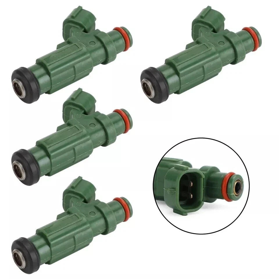 Set of 4 Fuel Injectors for Yamaha Outboard 150HP F150 LF150 (63P-13761-01-00)