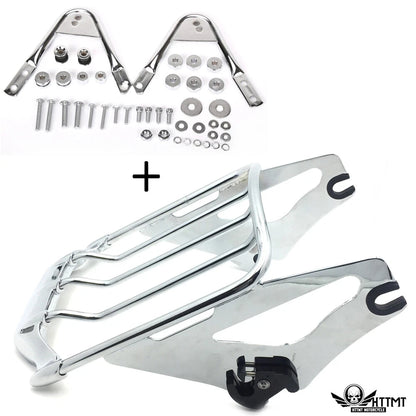 Detachable 2-Up Air Wing Luggage Rack for Harley Touring FLHT (1997–2008)