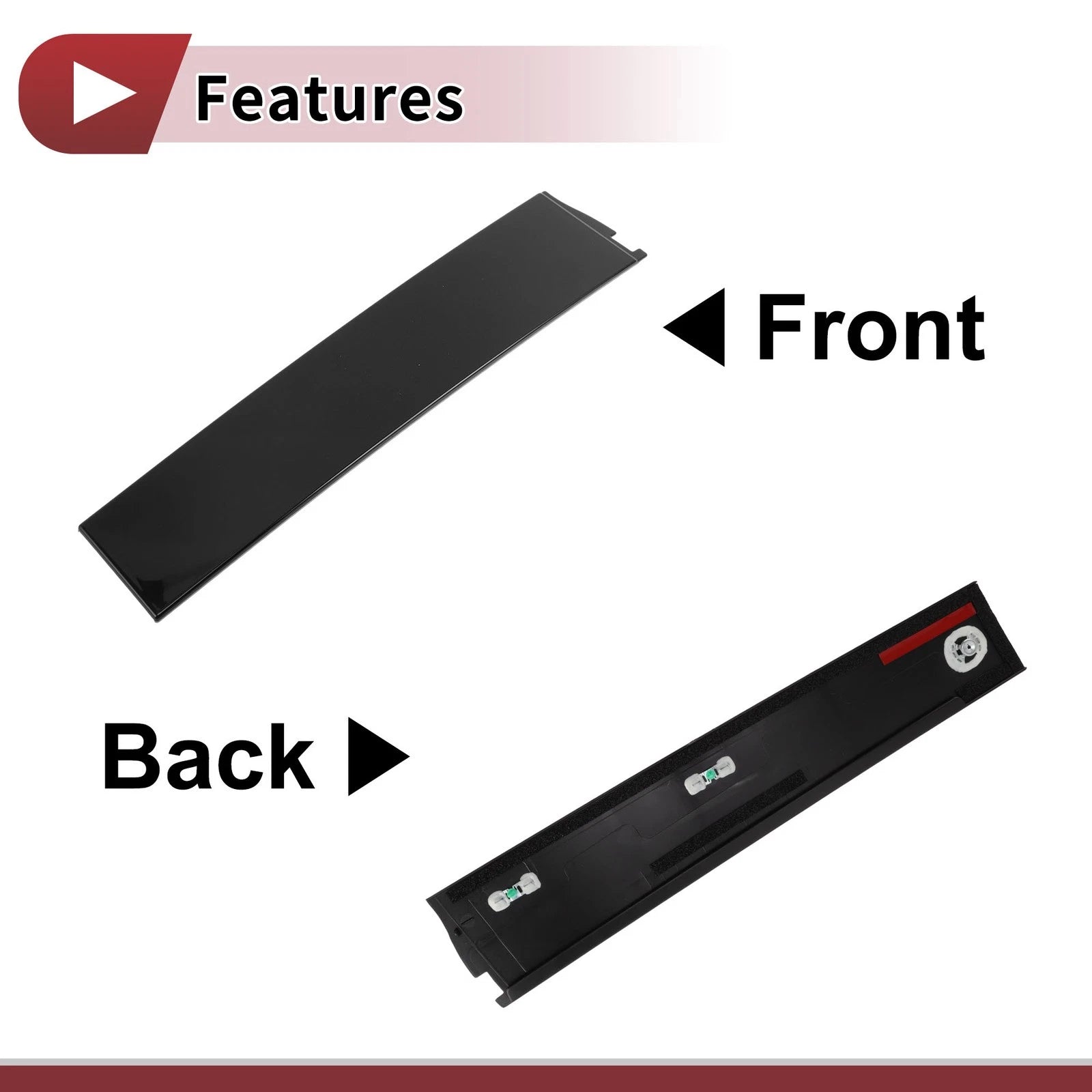Door Pillar Window Trim Right B Pillar Replacement for Chevy Tahoe (2015–2018)