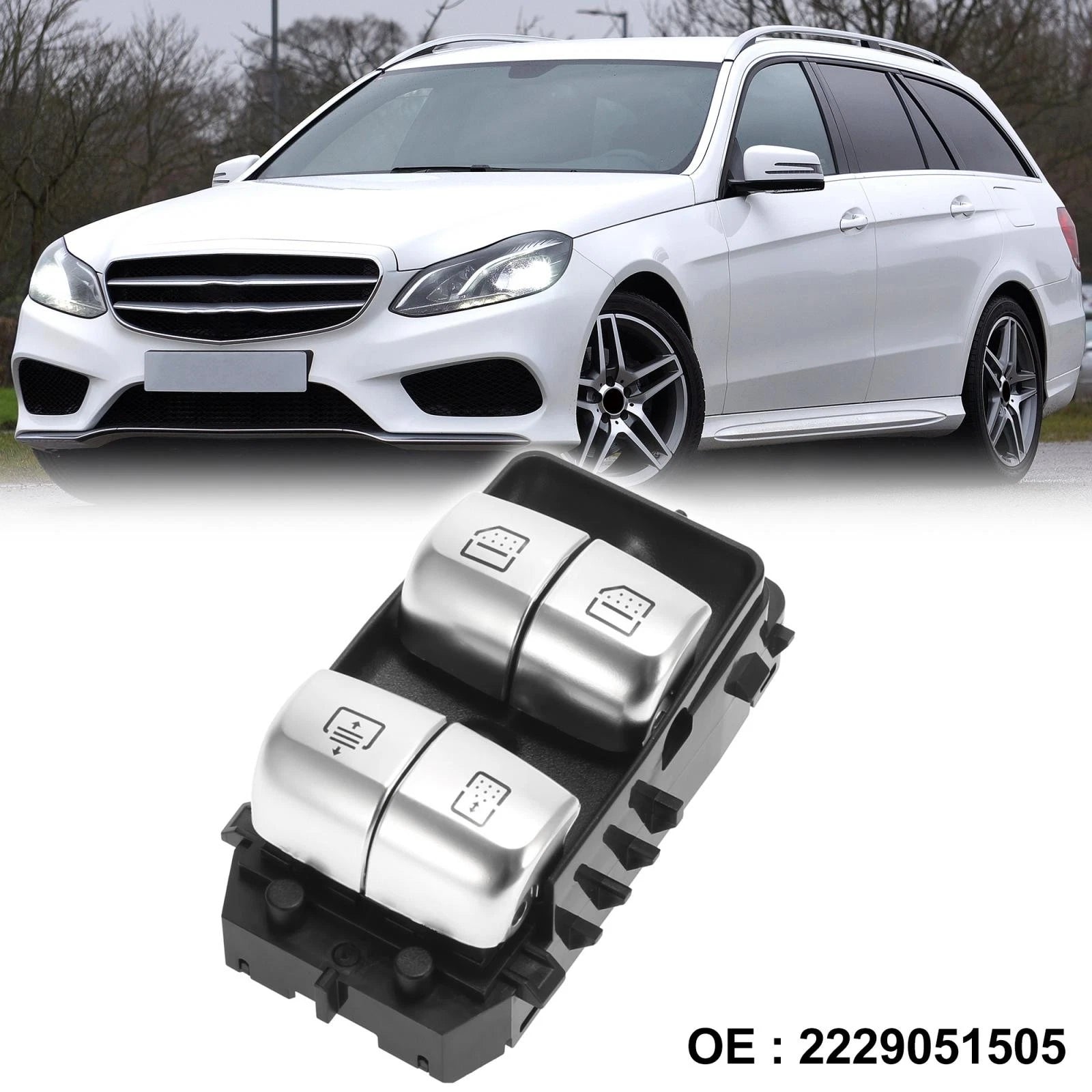 Power Window Switch Replacement for Mercedes-Benz S550 S63 S600 (2014–2017)