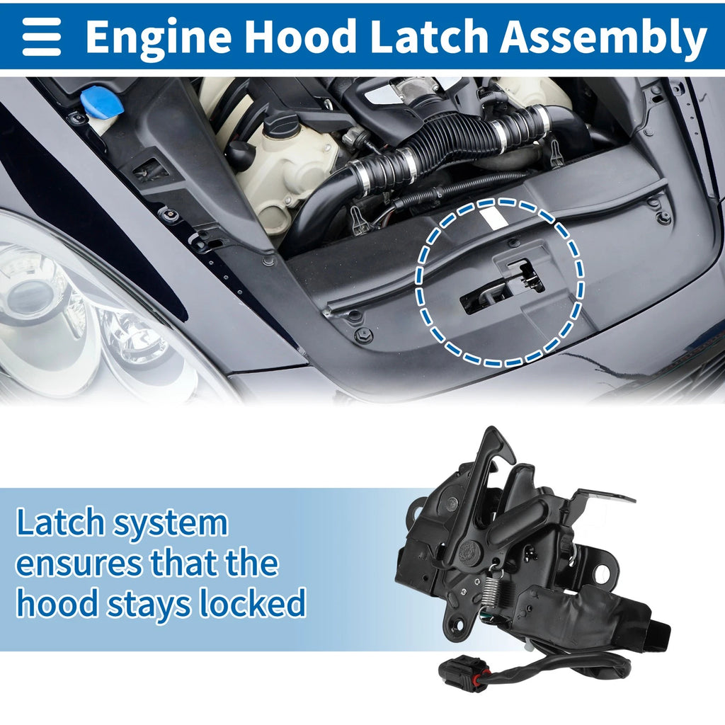Hood Latch Assembly Replacement for Toyota Highlander (2010–2013)