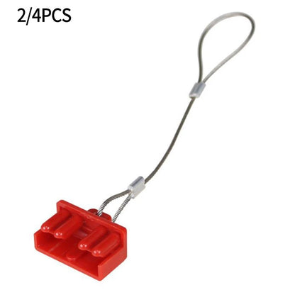 Set of 4 Dust Caps for 50AMP Battery Connectors for Caravan