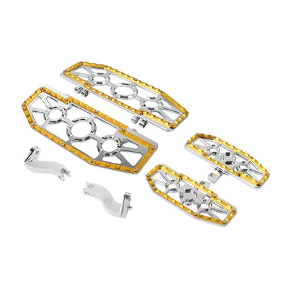 Front Floorboard & Rear Foot Peg Mounts Kit for Harley Touring (1993–2023)