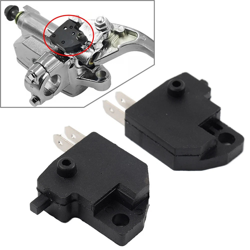 2x Motorcycle Front Brake Light Stop Lever Clutch Switch For Suzuki For Honda