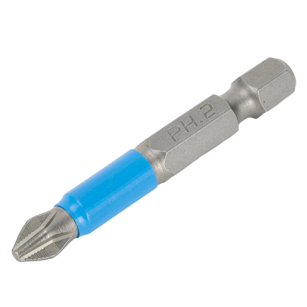 1/4 Inch Screwdriver Bits for Hand Tools (Blue/Silver)