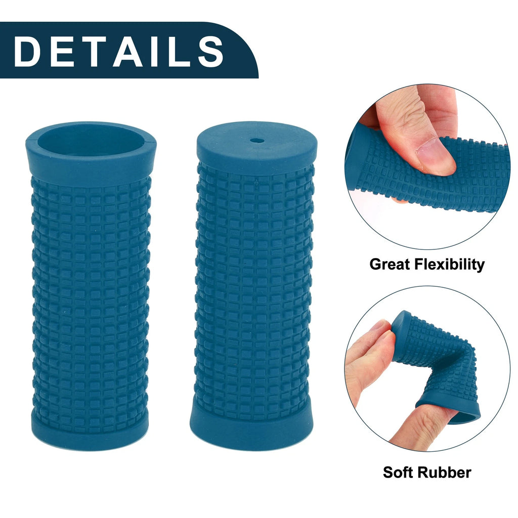 Handlebar Grip Covers 74mm Lightweight MTB End Grips Protector 1 Pair for Bike