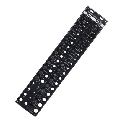 Screw Thread Identifier for Metric and Imperial Sizes (28, 34, 44 Holes)