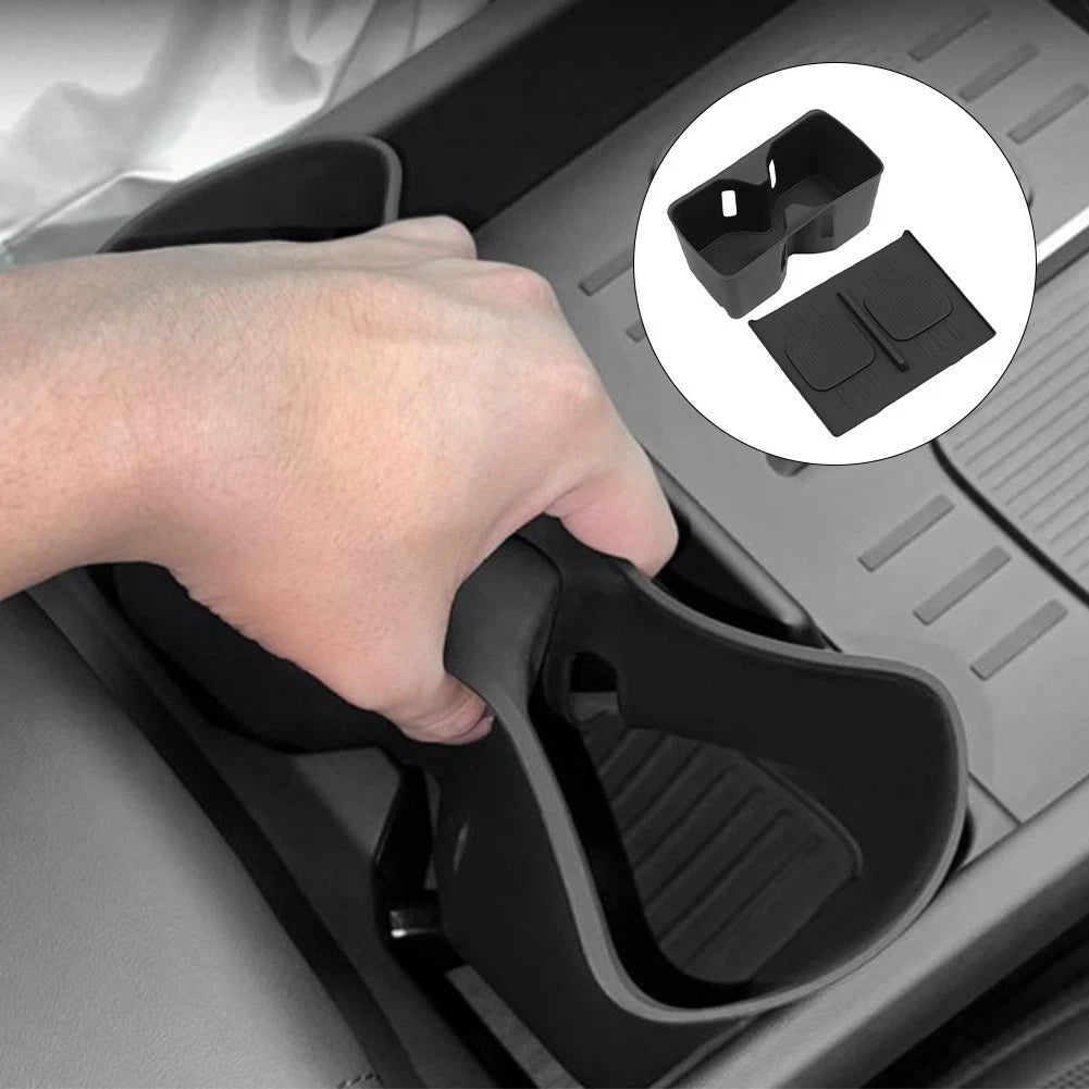 Set of 4 Cup Holder Liners for Hyundai Santa Fe (2013–2020)