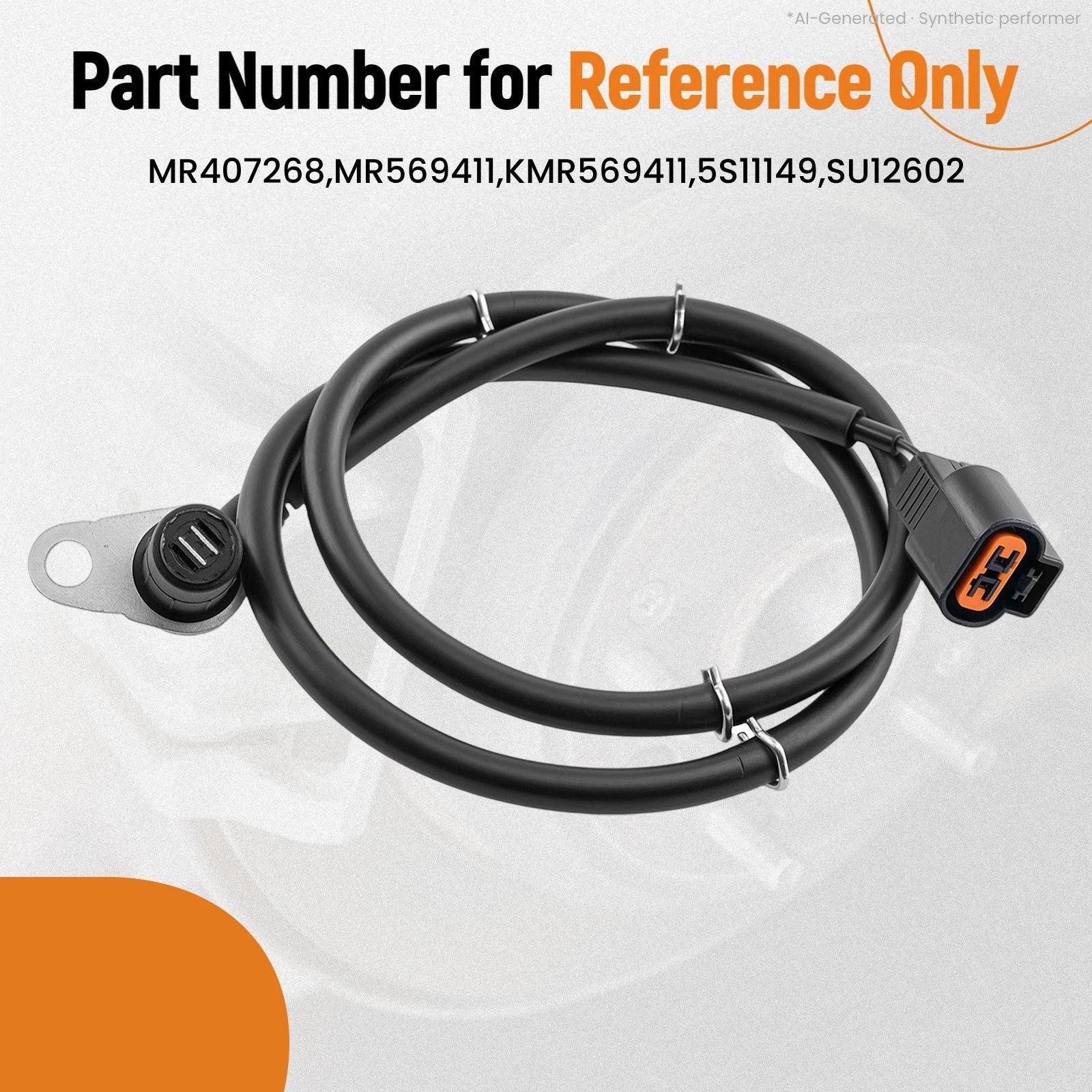 ABS Speed Sensor Front Left for Mitsubishi Pajero (2000–2007) MR569411