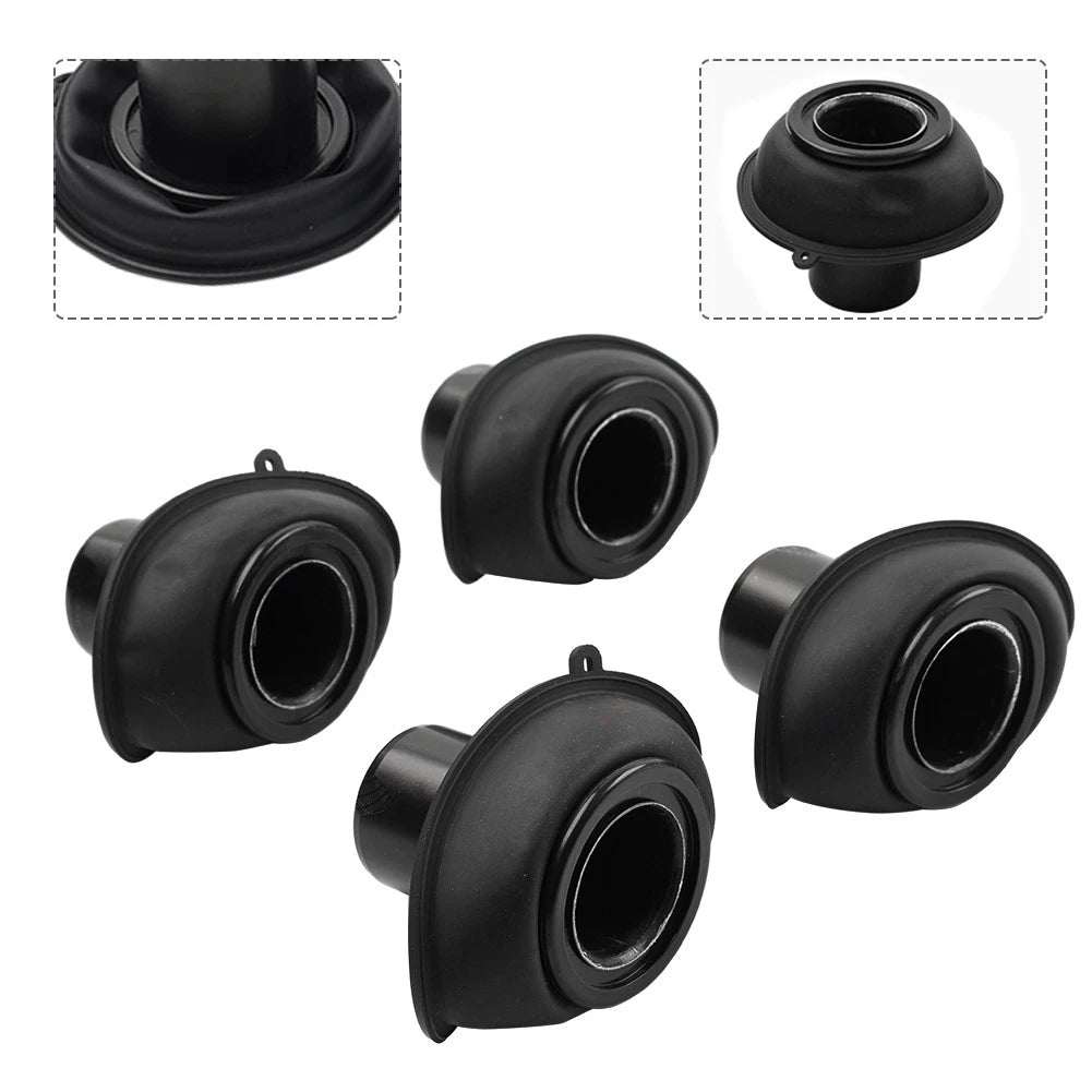 4Pcs Carburetor Vacuum Piston Diaphragm Set for Honda GL1200 Goldwing (1984–1987)