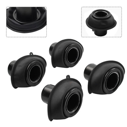 4Pcs Carburetor Vacuum Piston Diaphragm Set for Honda GL1200 Goldwing (1984–1987)