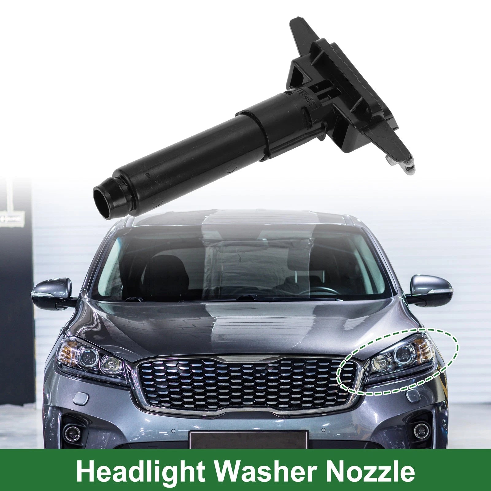 Front Driver Side Headlight Washer Nozzle Replacement for Honda CR-V (2015–2020)