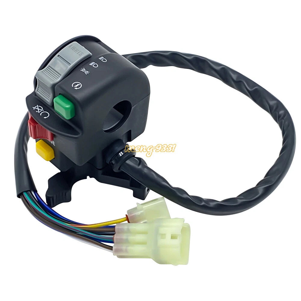 Left Handlebar Control Start Stop Headlight Switch for Arctic Cat 150-300 (2000-2023)