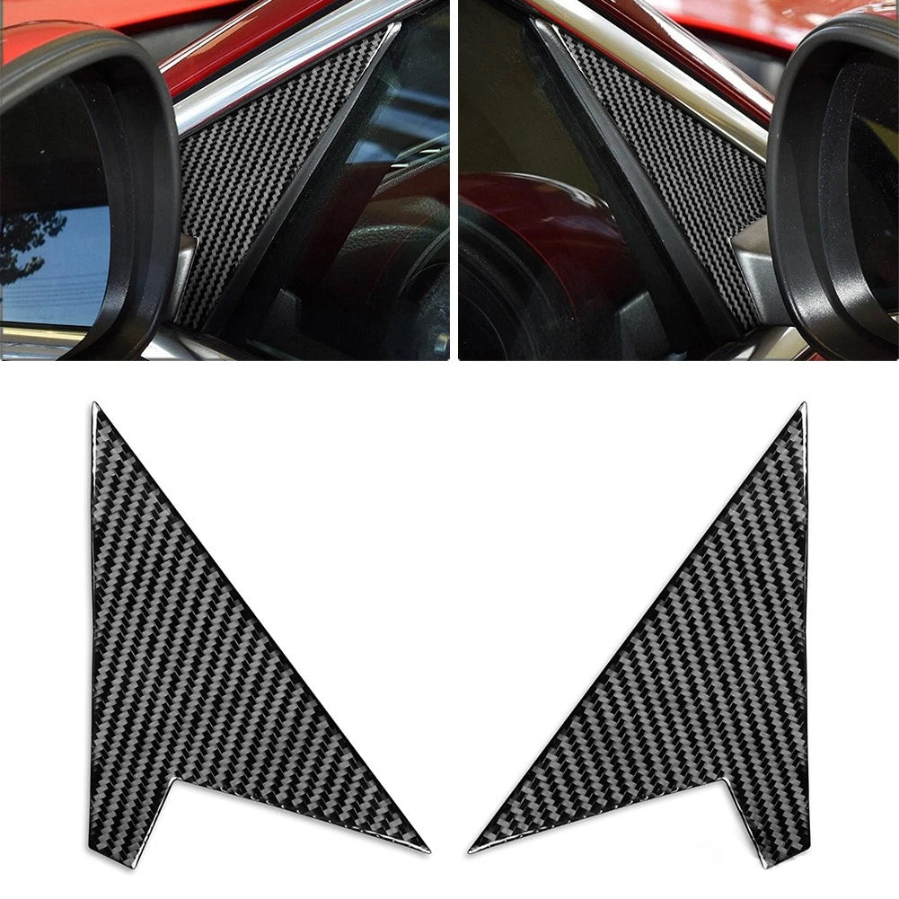 Rearview Mirror A Pillar Panel Trim for Alfa Romeo Giulia (2017–2024)