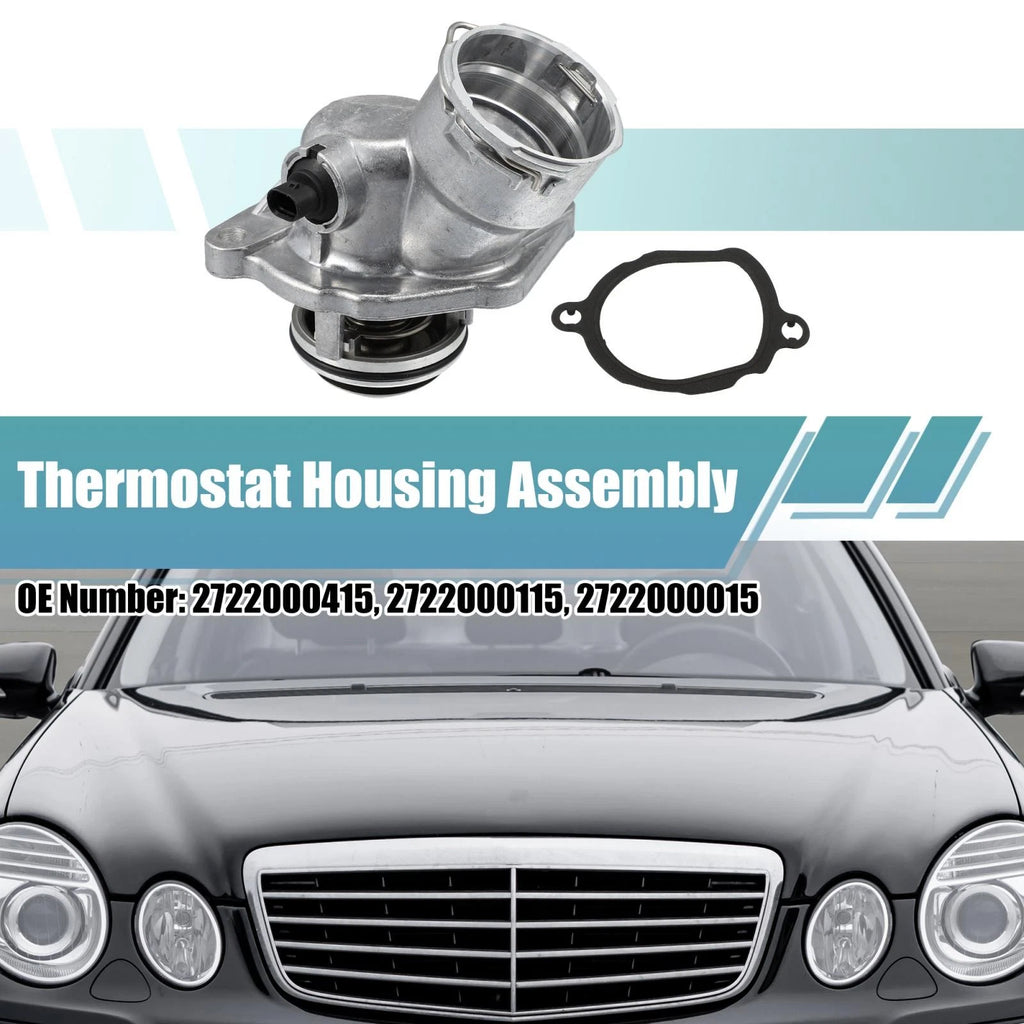 Engine Coolant Thermostat Housing Assembly for Mercedes-Benz E350 (2010–2019)