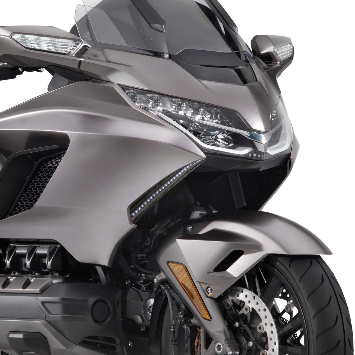 Front Upper Cowl Running Lights Trim for Honda Goldwing GL1800 (2018–2026)