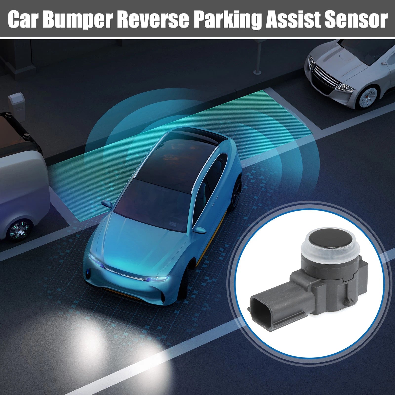 Backup Parking Reverse Assist Sensor Bumper PDC Replacement for GMC Sierra (2014–2018)