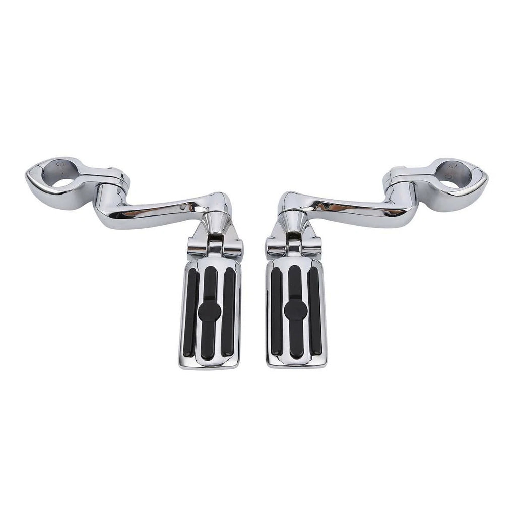 32mm Adjustable Footpeg Mount Kit for Harley (Fit 1 1/4" Highway Bar)