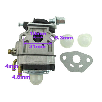 Carburetor for Bladez Moby XL Comp Paverunner 40cc 43cc (Tanaka, Huasheng)