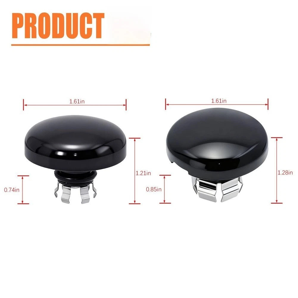Front Axle Nut Covers for