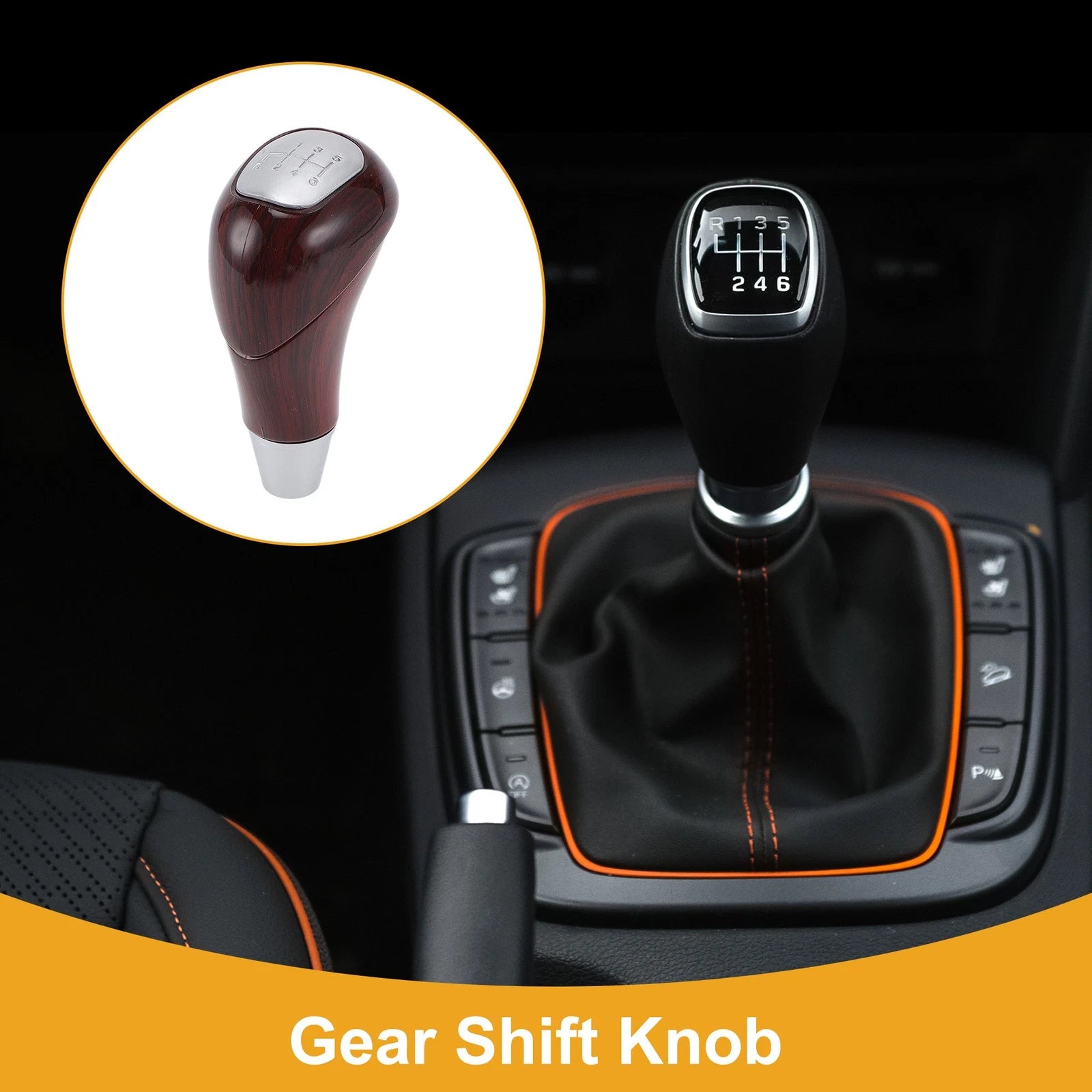 6 Speed Gear Shifter Knob Replacement for Mercedes-Benz C-Class (1993–2000)