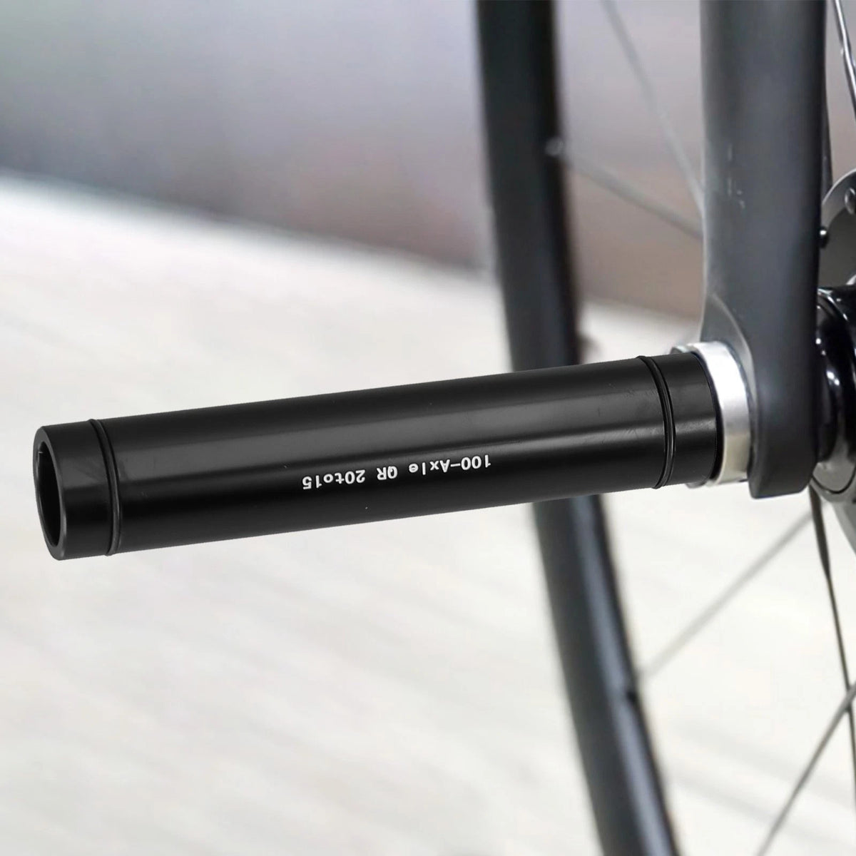 Thru Axle Adapter for Bicycle Front Wheel Hub Conversion