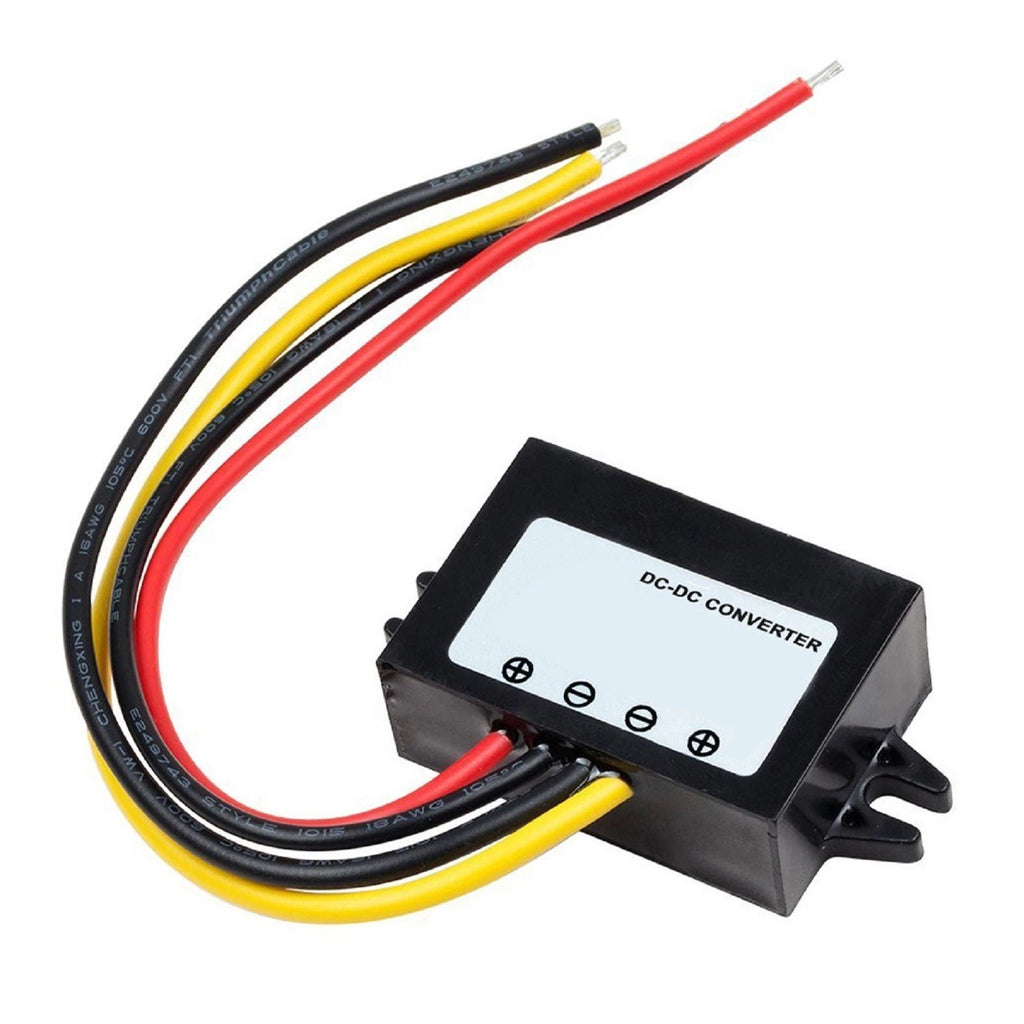 12V 1A Waterproof Converter for 24V 36V 48V 60V DC Input Applications