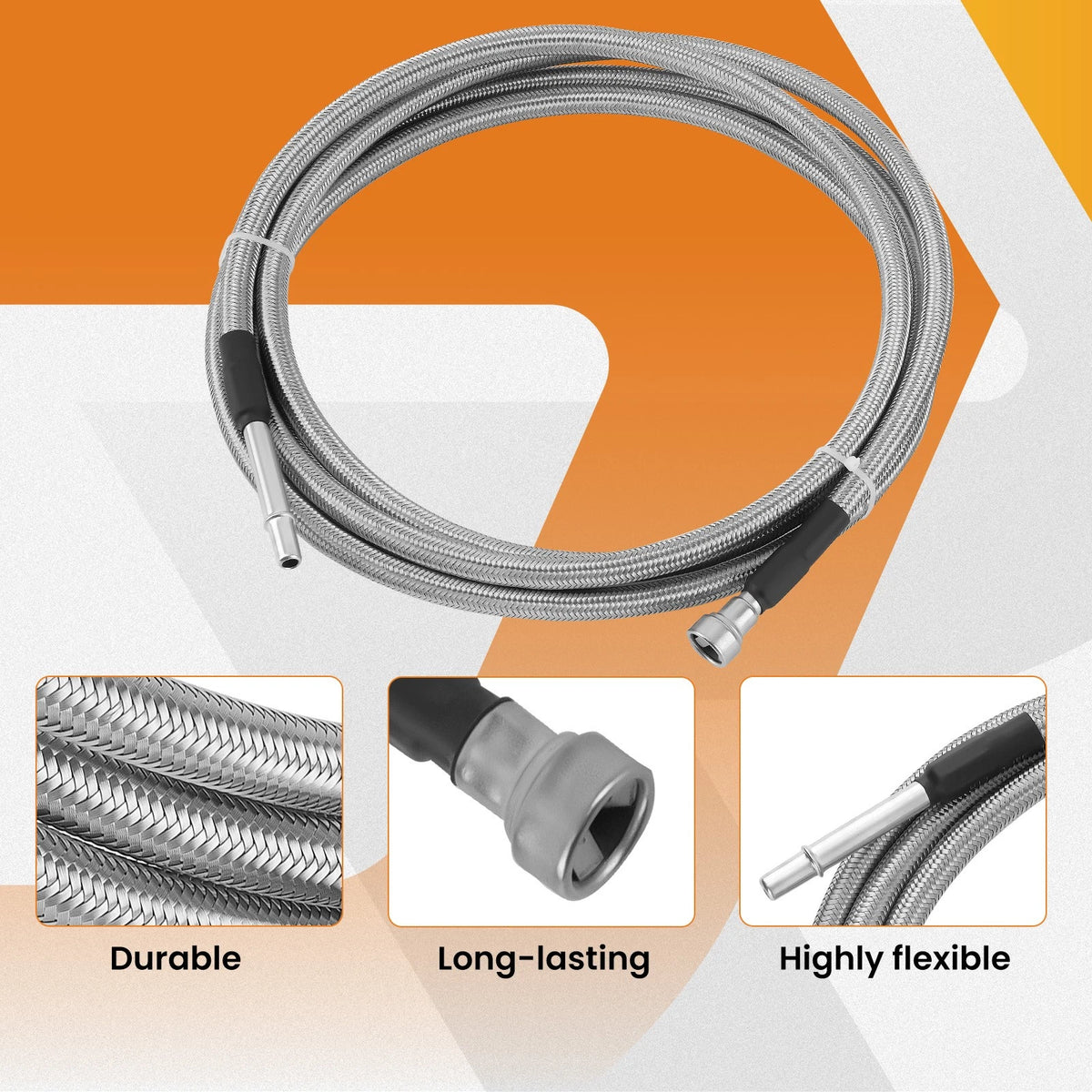 Diesel Fuel Line Kit for Chevrolet Silverado, GMC Sierra 3500HD (2007–2010)