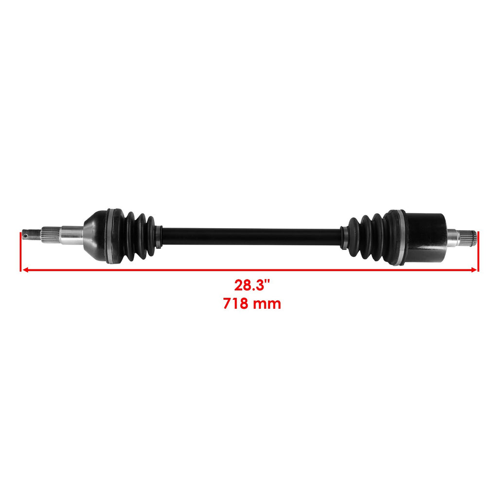 Complete CV Joint Axles Rear Left Right for Can-Am Commander 1000 4X4 (2013–2015)