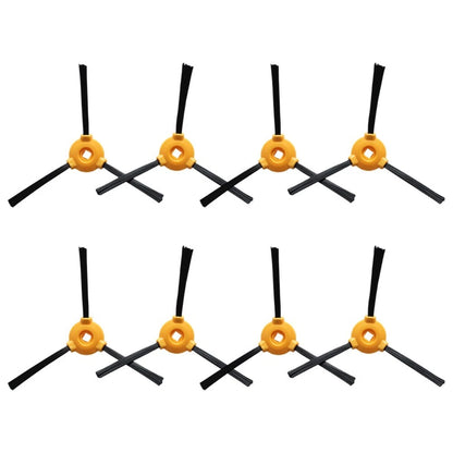 Set of 8 Side Brushes for Conga M50, M50 X Treme (2018–2021)