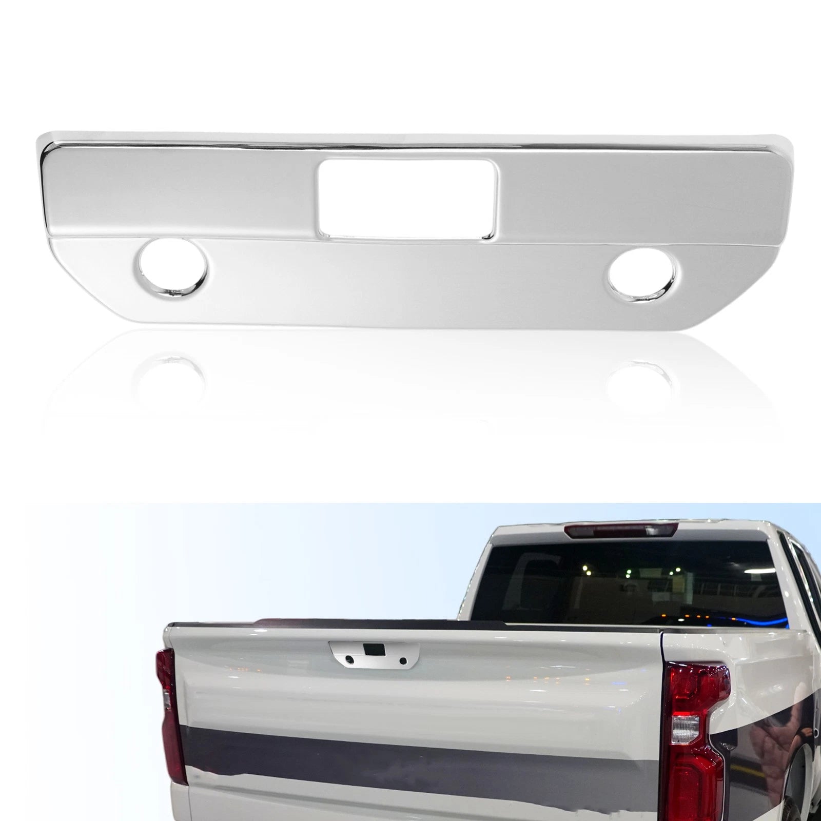 Tailgate Handle Cover Replacement for Chevrolet Silverado 1500 GMC Sierra (2019–2024)