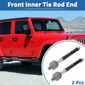 2pcs Front Inner Tie Rod End Links Replacement for Jeep Grand Cherokee (2011–2015)