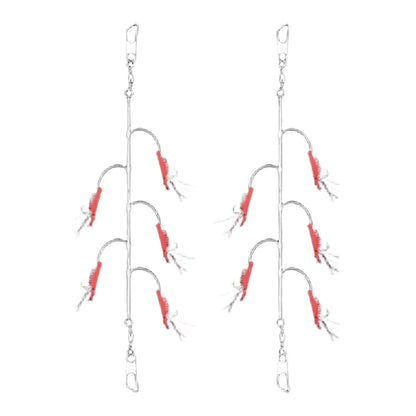 Luminous Rubber Shrimp for Sabiki Rig (Shore & Boat Fishing)