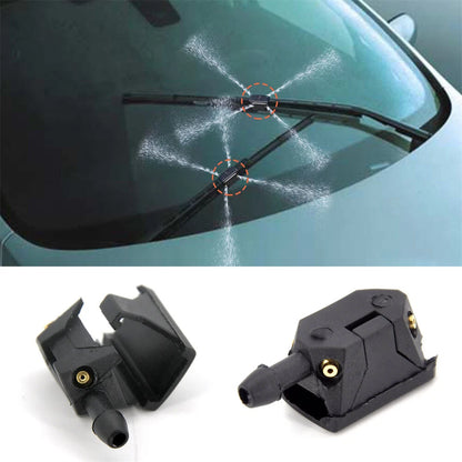 2Pcs 4 Way Washer Nozzle Jets For 9mm / 8mm Width 4mm Thickness Front Wiper Arm