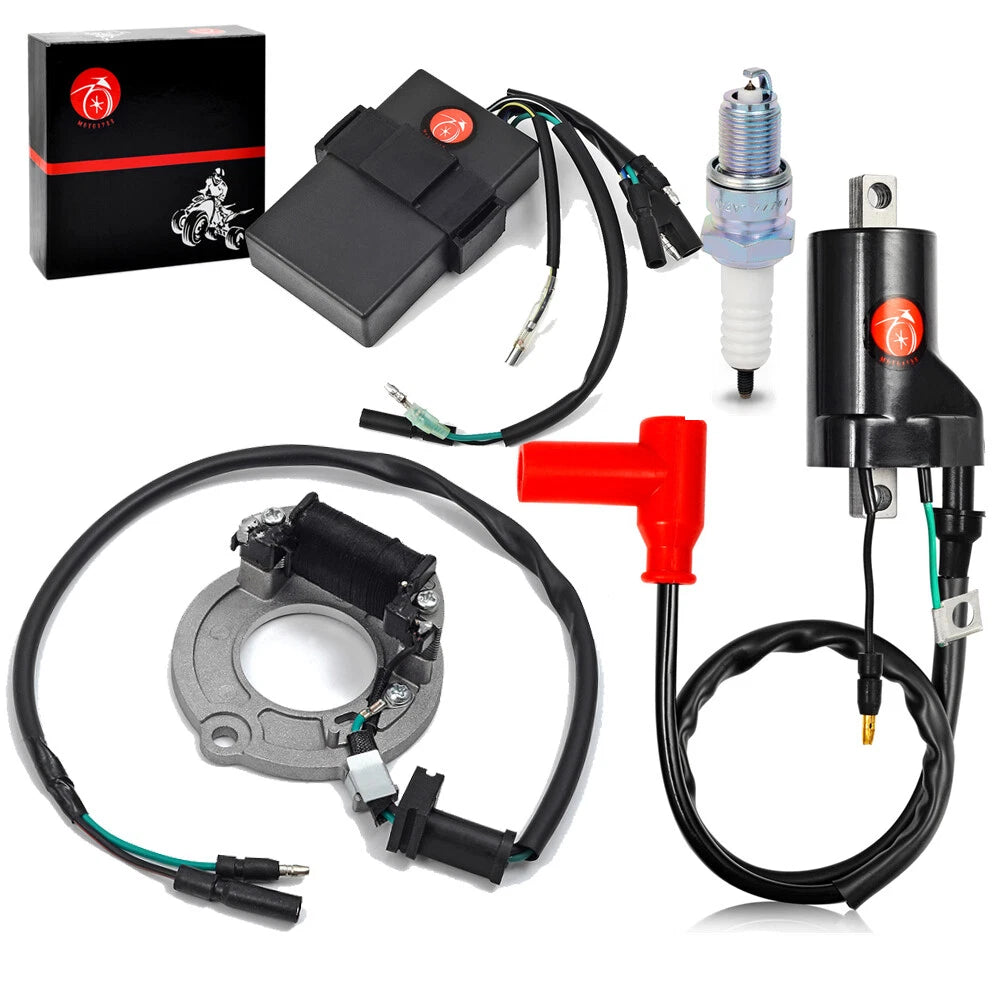 Ignition Coil CDI Spark Plug Magneto Stator for Honda CR80R CR80RB CR85R CR85RB (1996–2007)