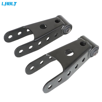 Rear Lowering Shackle Kit 2 Inch Drop 6400 for Chevrolet Dodge Ford GMC
