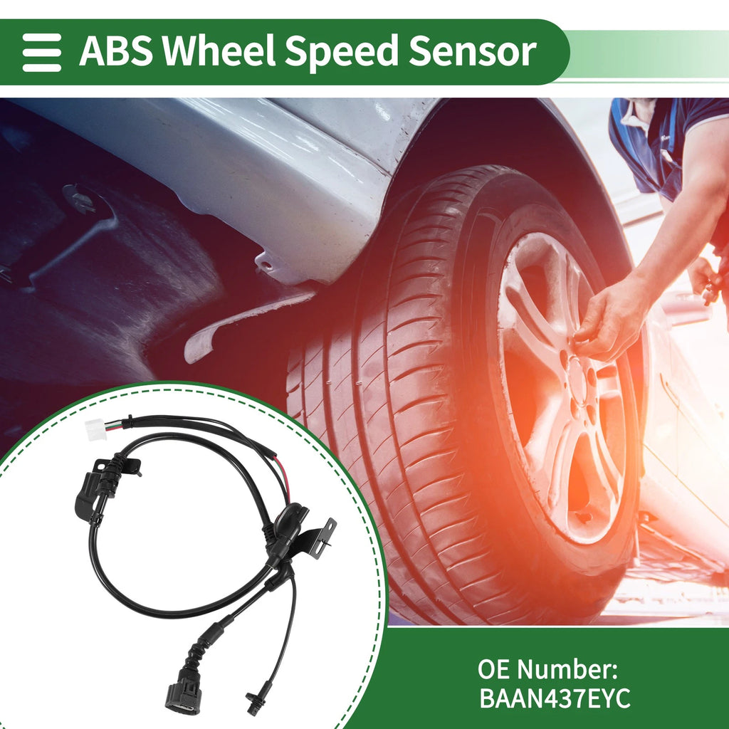 ABS Wheel Speed Sensor No.BAAN437EYC for Mazda 3 (2016–2018) Rear Left