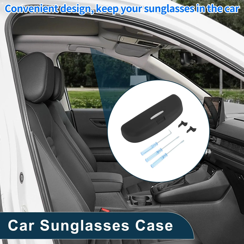 Car Sunglasses Case for Audi Q3 Eyeglasses Holder Storage Box (2013–2021)