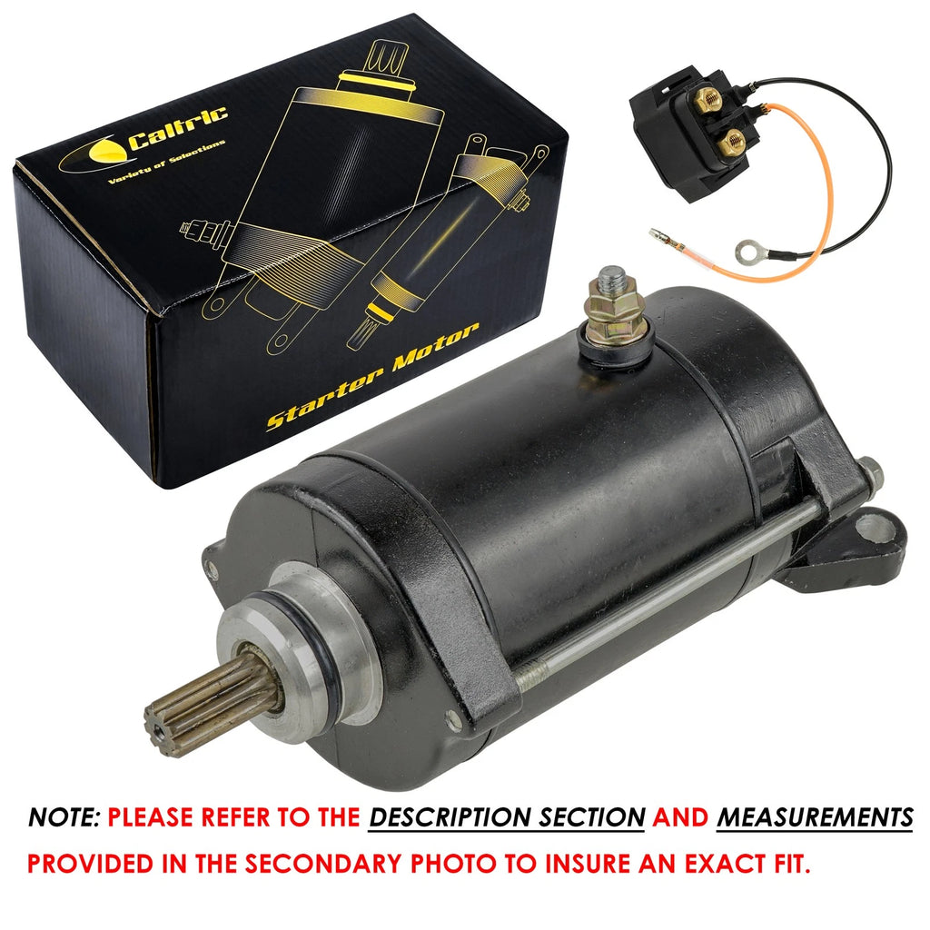 Starter & Solenoid Relay for Yamaha GP1200 (2002)