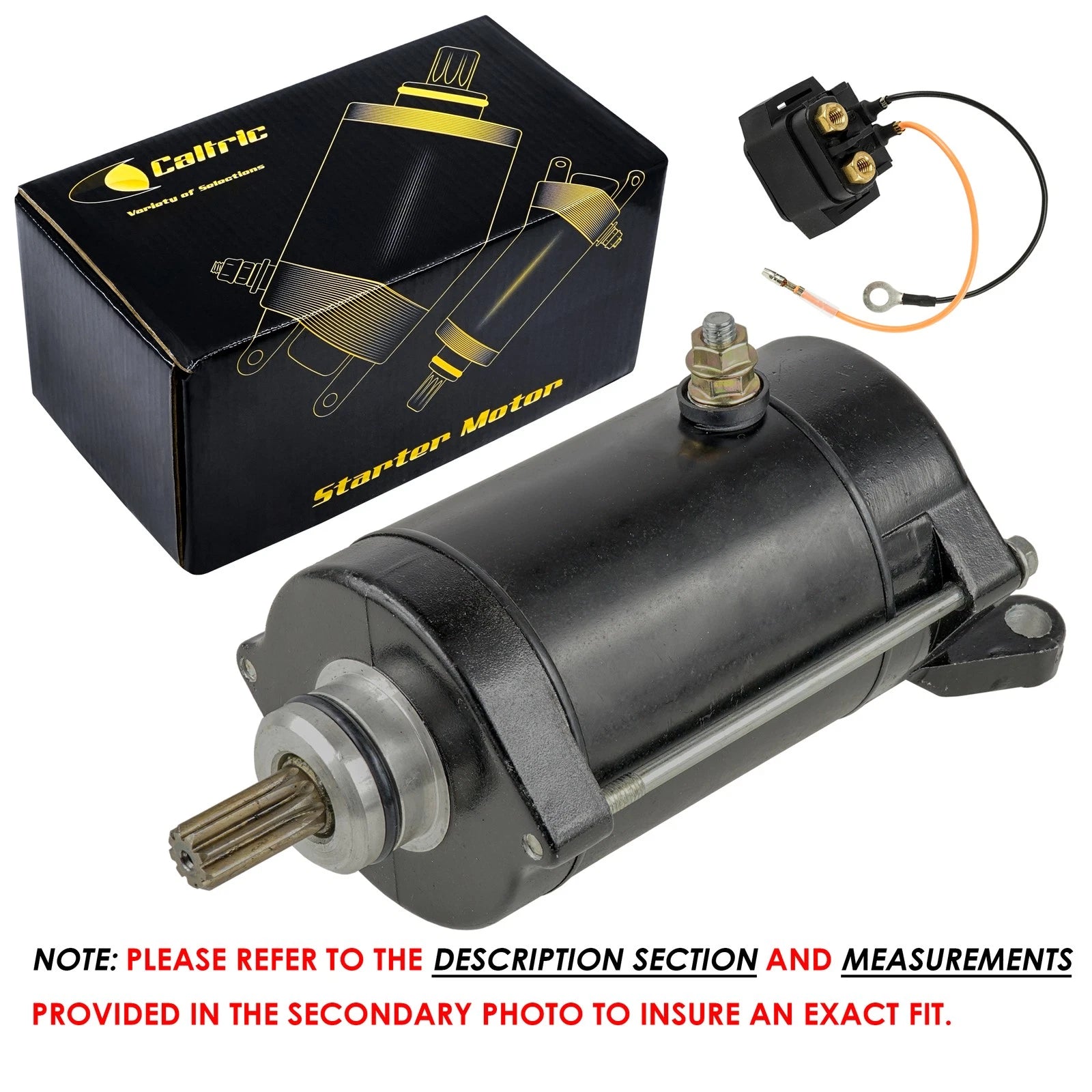 Starter & Solenoid Relay for Yamaha GP1200 (2002)