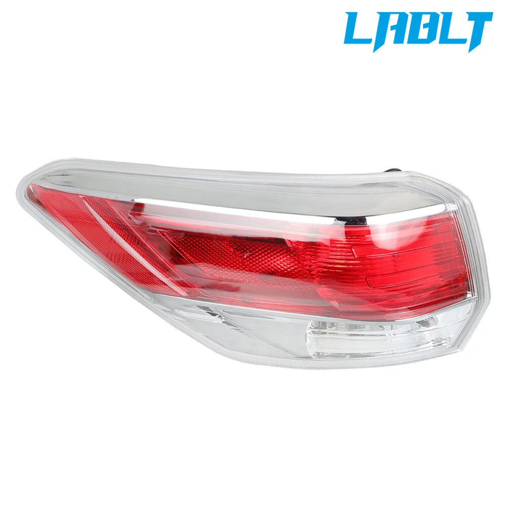 Driver Left Side Outer Tail Light Lamp for Toyota Highlander (2014–2016)